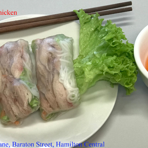 Fresh Rolls With Chicken